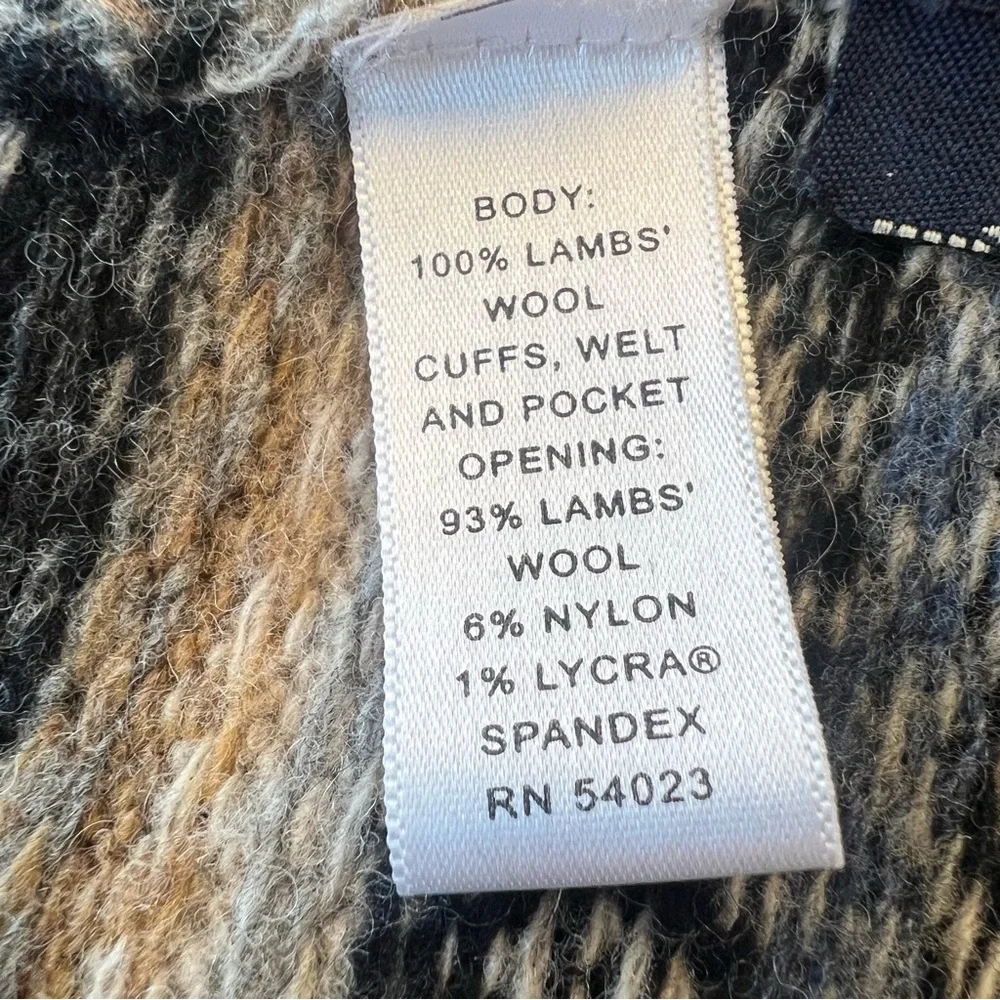 Banana Republic Fair Isle Wool Cardigan - Size Large - Picture 6 of 6